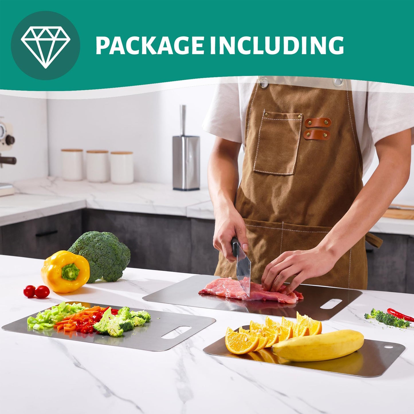 Titanium Cutting Board Pure Titanium Double-sided Cutting